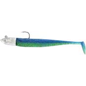 Leurre Souple GTS monté 60g - Bleu/Vert paillette - Jig Power