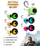 Leurre Fireball - Sicario Zoka Extra power - Yellow Glow - Lollipop