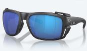 Lunette King tide 8 - Black / Blue mirror - Costa 