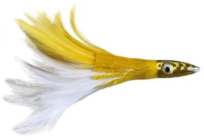 Leurre Albacore Feather - 16.5cm / 32g - Yellow / white - Williamson