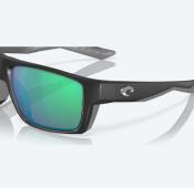 Lunette Bloke - Black matte/ Green mirror - Costa 