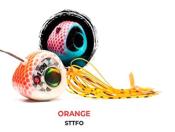 Leurre Madai Sicario Tai Rubber Twister Glow - Orange - Lollipop